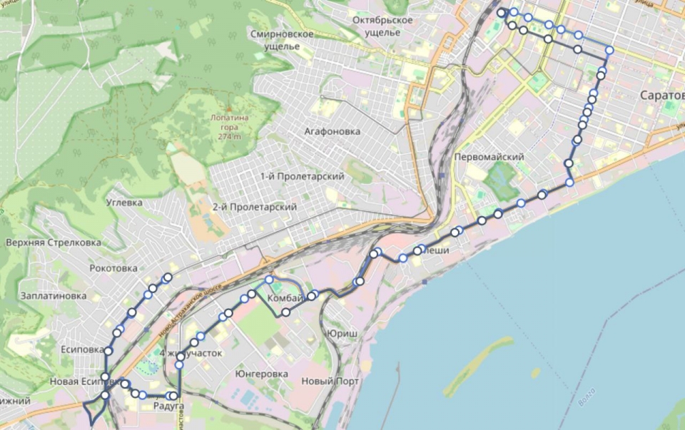 После жалоб саратовцев автобусы №79 вернулись к прежней схеме движения